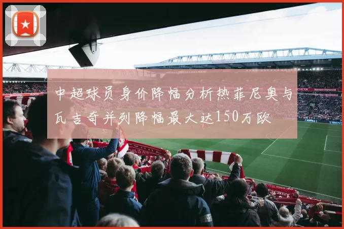 中超球员身价降幅分析热菲尼奥与瓦吉奇并列降幅最大达150万欧