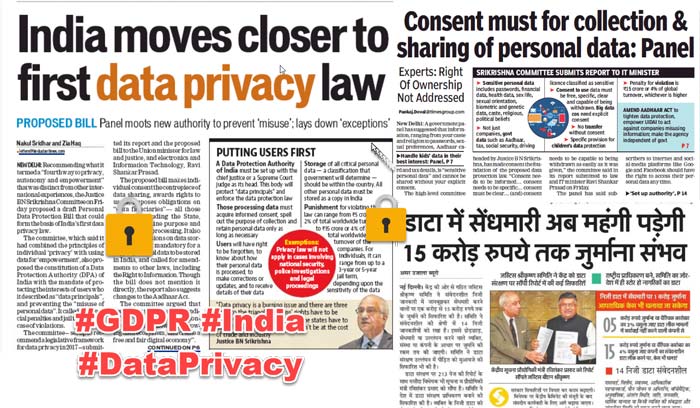 Data privacy law GDPR India