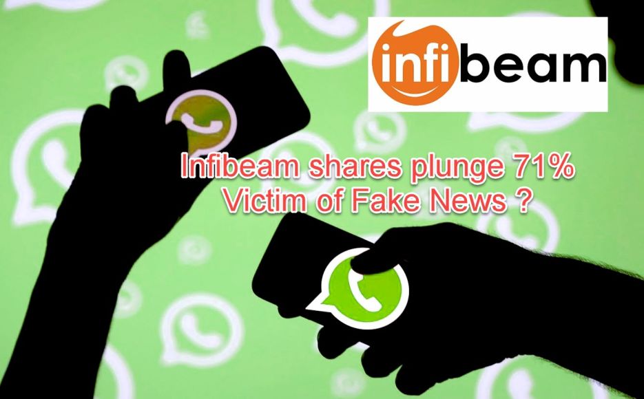 Infibeam Victim of WhatsApp Fake News !